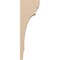 Ekena Millwork 3"W x 6"D x 18"H Thin Hughes Rough Cedar Woodgrain TimberThane Corbel, Primed Tan CORUR03X06X18HUGRCPR - alternate 3